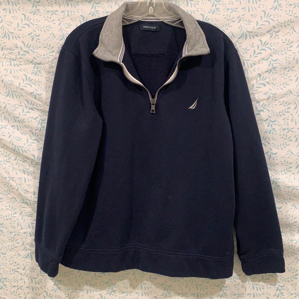 Nautica quarter zip pullover sweatshirt